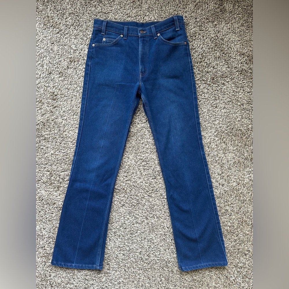 Vintage Levi’s 00517-2017 Bootcut Orange Tab Made In USA Jeans *34x36 (tagged)